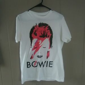 David Bowie short sleeve t-shirt.